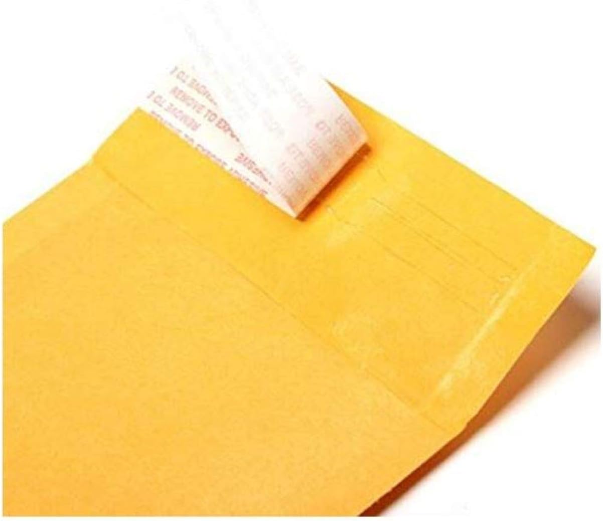 Secure Seal #5 10.5x16 Kraft Bubble Mailers Padded Shipping Envelopes (Pack of 100)