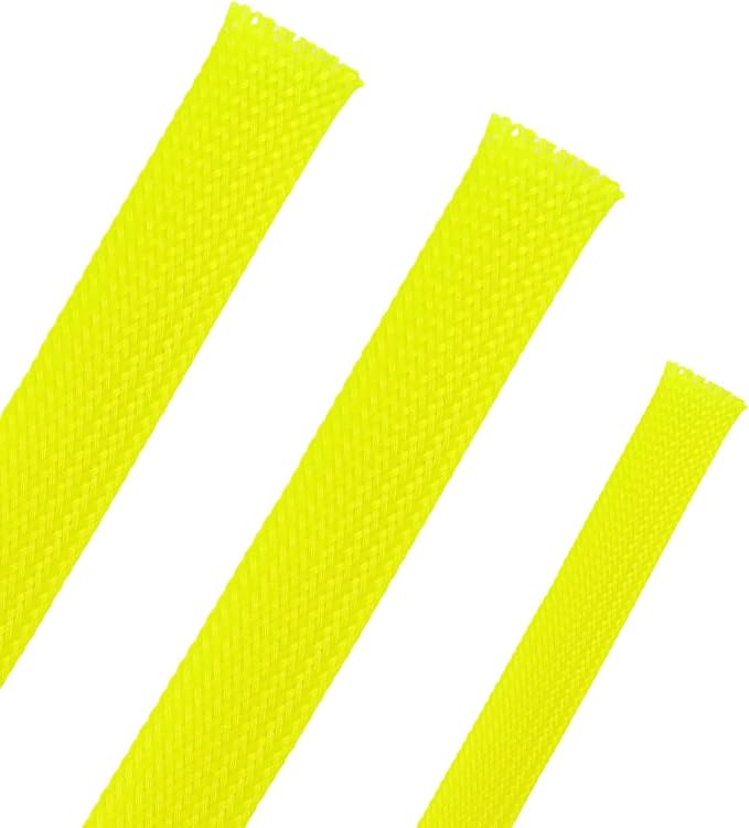 25ft PET Expandable Braided Cable Sleeve 1/6inch Pet Braided Cable Sleeve by PursuingaBetterLife