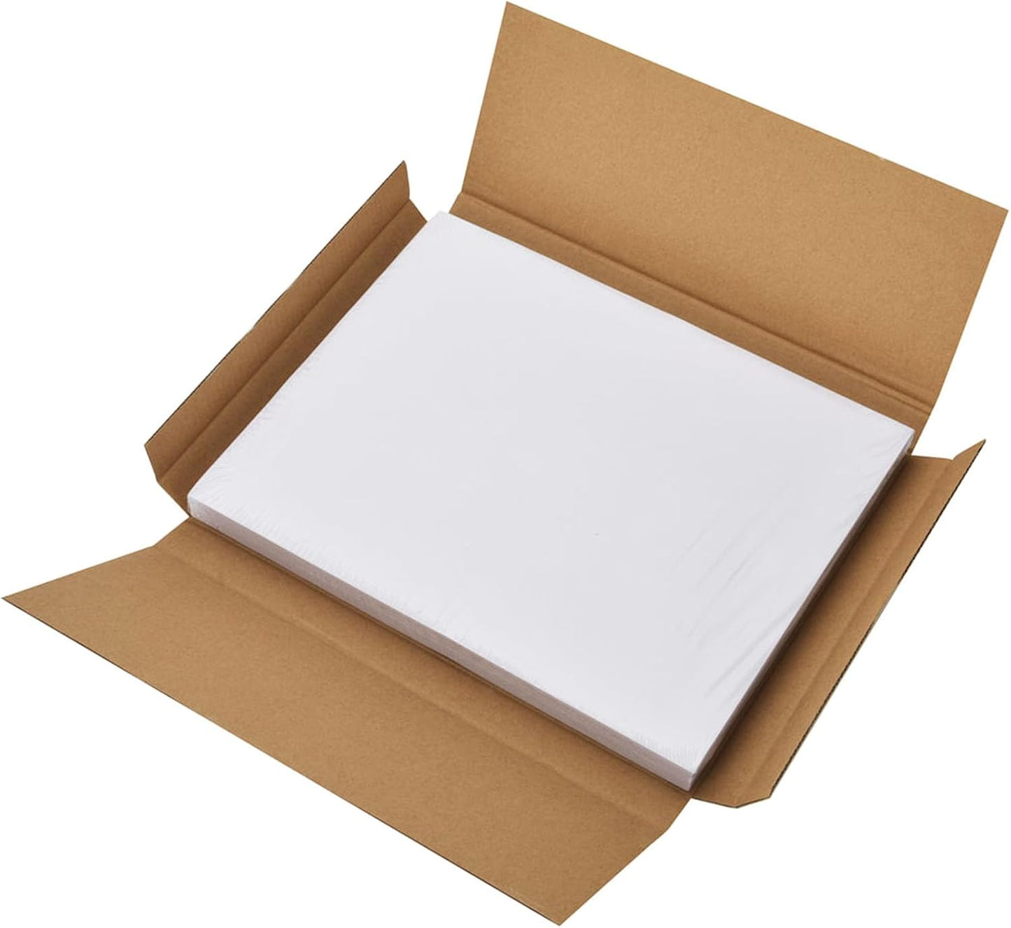 Coopaty Full Sheet Address Labels for Laser/Inkjet Printers, White, 8.5" x 11" Shipping Label, 5000 Labels