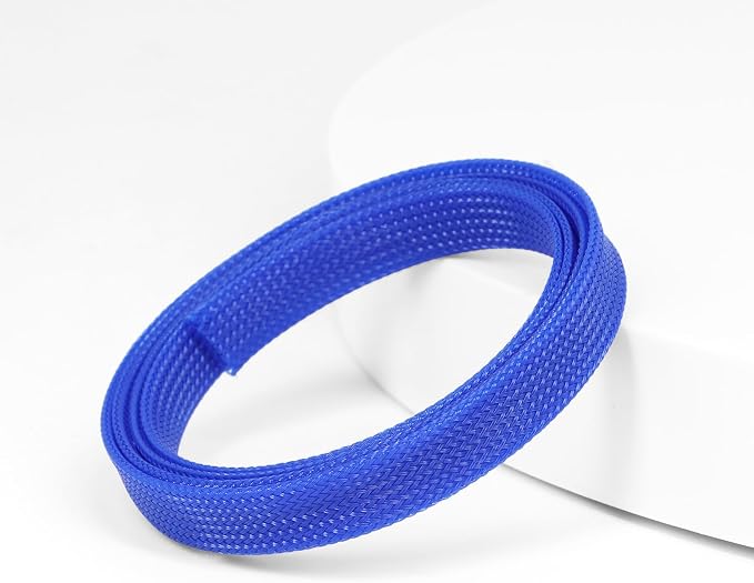 25ft PET Expandable Braided Cable Sleeve 3/8inch Pet Braided Cable Sleeve - Image 3