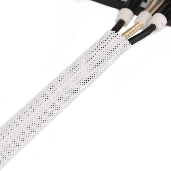 25ft PET Expandable Braided Cable Sleeve 13/16inch Pet Braided Cable Sleeve - Image 8