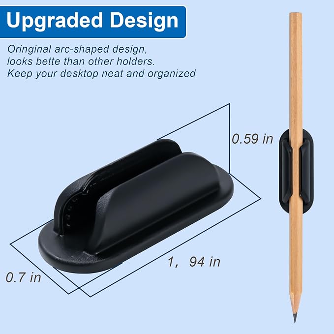 40 Pack Adhesive Pencil Holders - Image 2