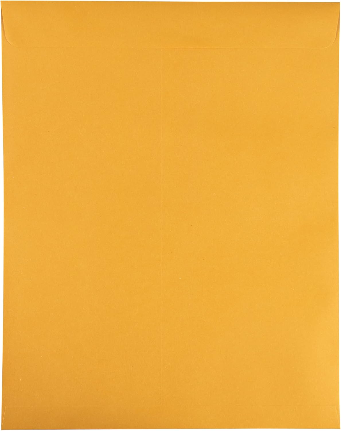JAM PAPER 11 1/2 x 14 1/2 Open End Catalog Commercial Envelopes with Peel and Seal Closure - Brown Kraft Manila - Bulk 250/Box