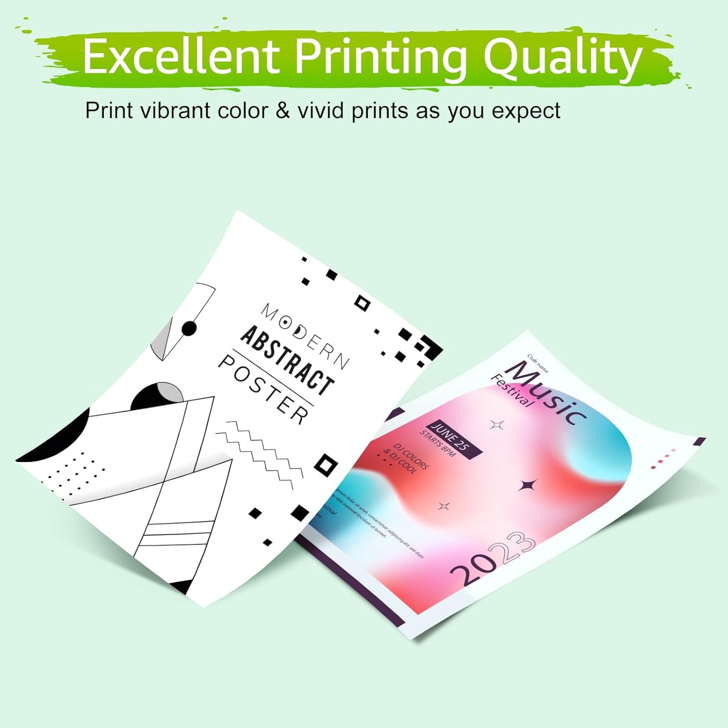 greencycle 63 XL Remanufactured Ink Cartridges Combo Pack Replacement for HP 63XL Compatible for Envy 4520 4512 4516 Officejet 4650 5200 5255 Deskjet 3630 3632 3639 (1 Black, 1 Tri-Color)