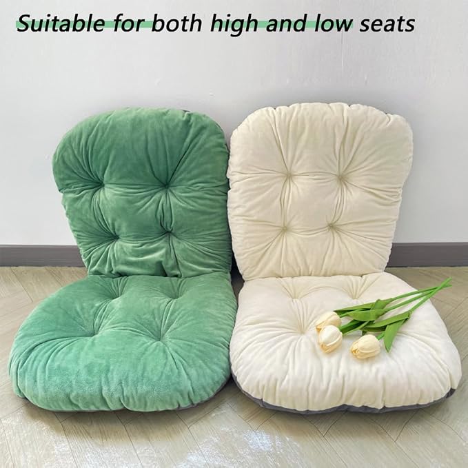 Plush High Back Rocking Chair Cushion Office Chair Cushion Seat Cushion - Image 4