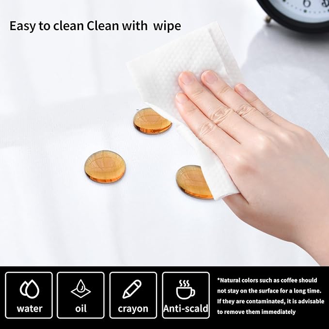 Clear Desk Mat, Non-Slip PVC Desk Protector Mat - Image 3