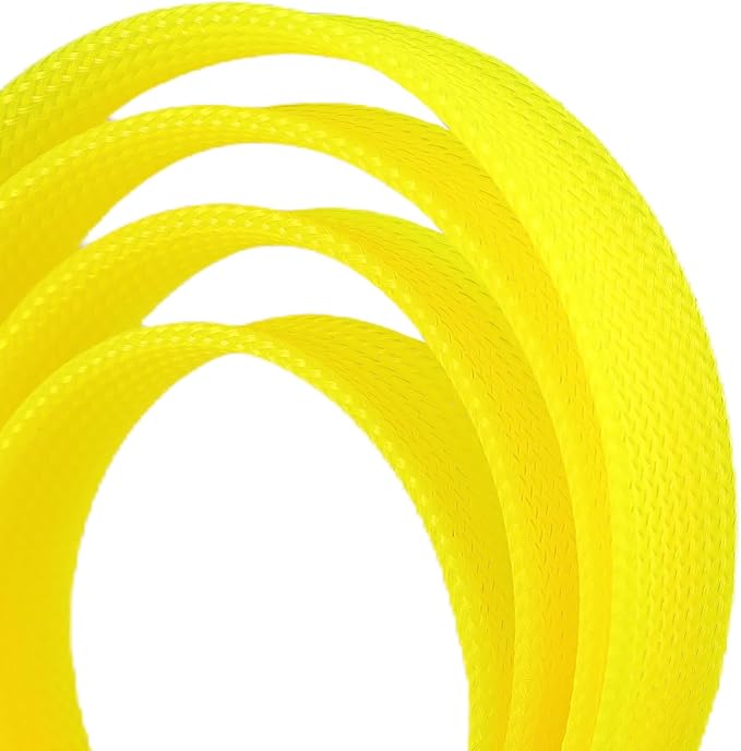 25ft PET Expandable Braided Cable Sleeve 1/3inch Pet Braided Cable Sleeve - Image 2