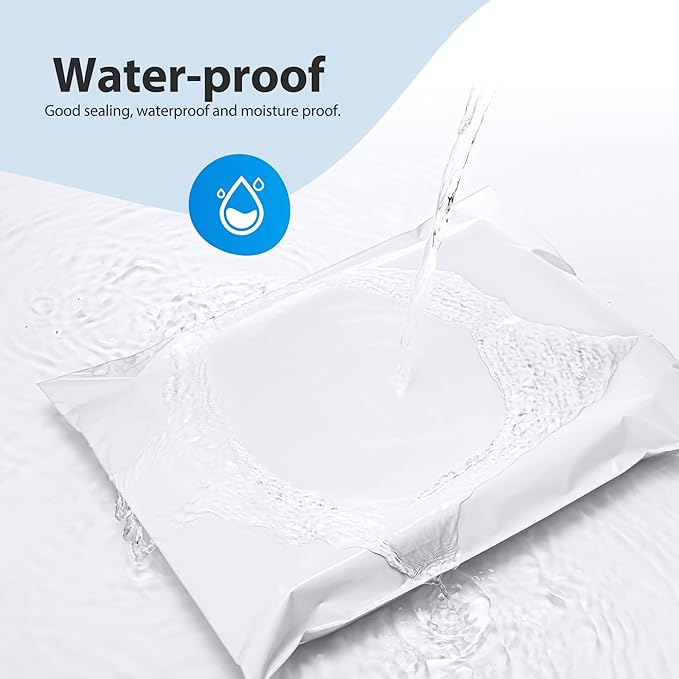 Fuxury 1500 Pcs 12x15.5" Poly Mailers, Waterproof Mailing Envelopes - Image 2