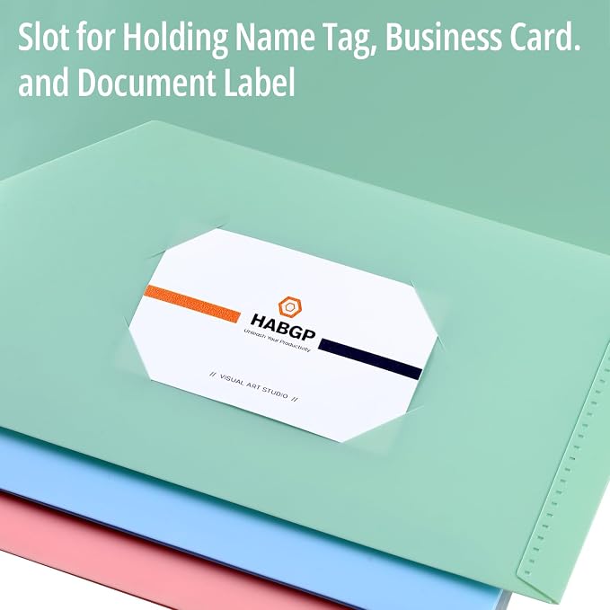 habgp 18 Pack Colored File Folders - Image 4