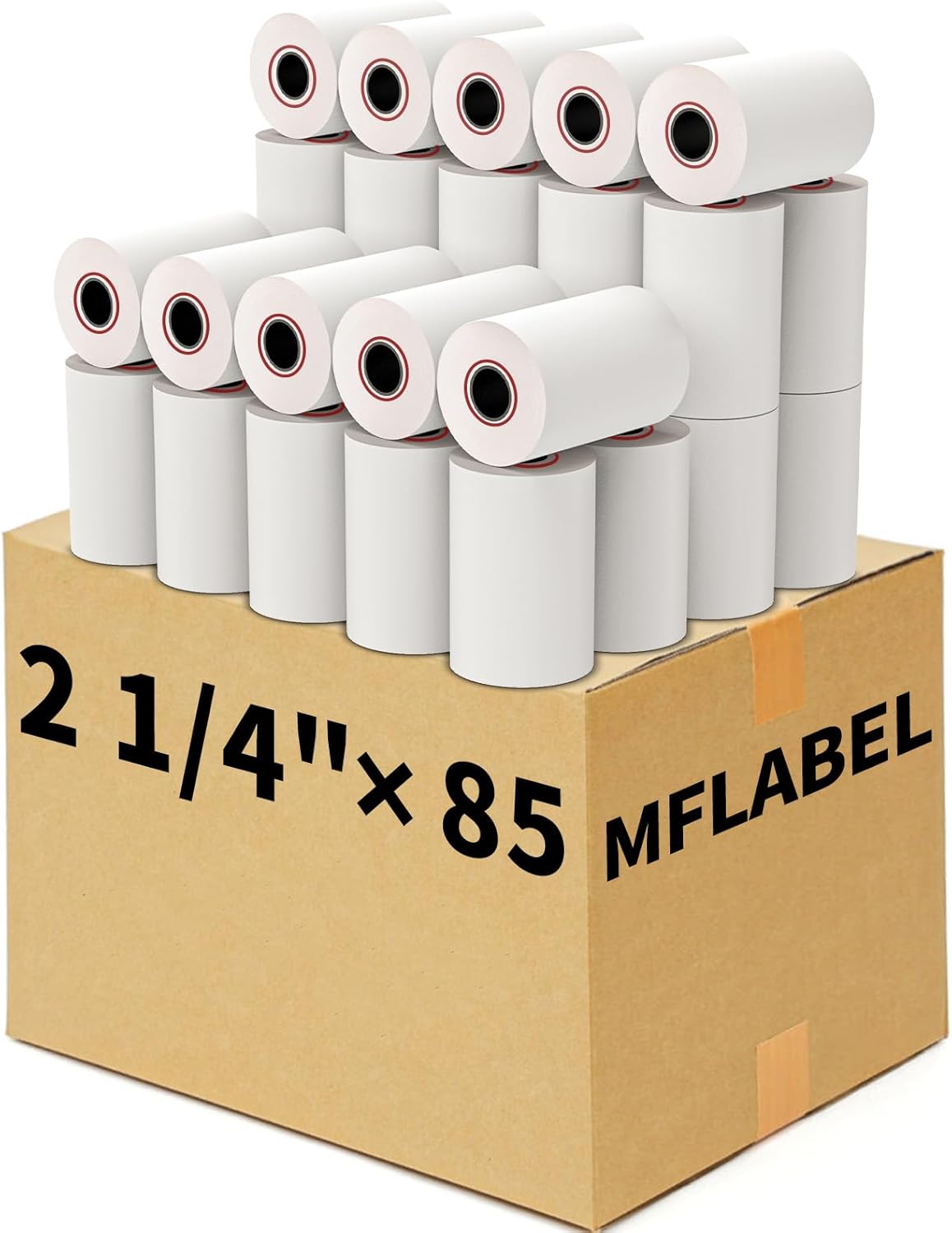 MFLABEL® 600 Rolls 2 1/4" x 85' Thermal Paper Cash Register POS Receipt Paper