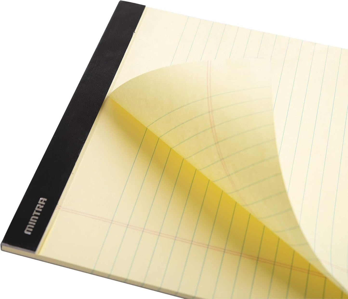 Mintra Office Legal Pads, ((xBasic, 8.5in x 11in, Narrow (Canary)