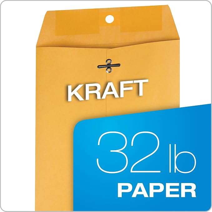 Quality Park 6 x 9 Clasp Envelopes, Clasp and Gummed Closures - Image 5