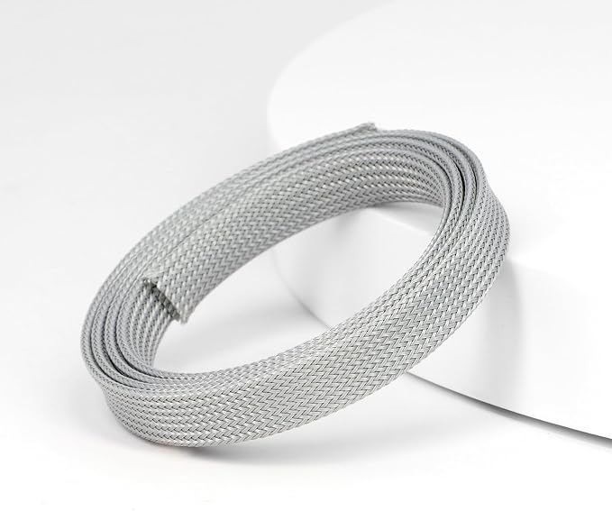 25ft PET Expandable Braided Cable Sleeve 3/8inch Pet Braided Cable Sleeve - Image 3