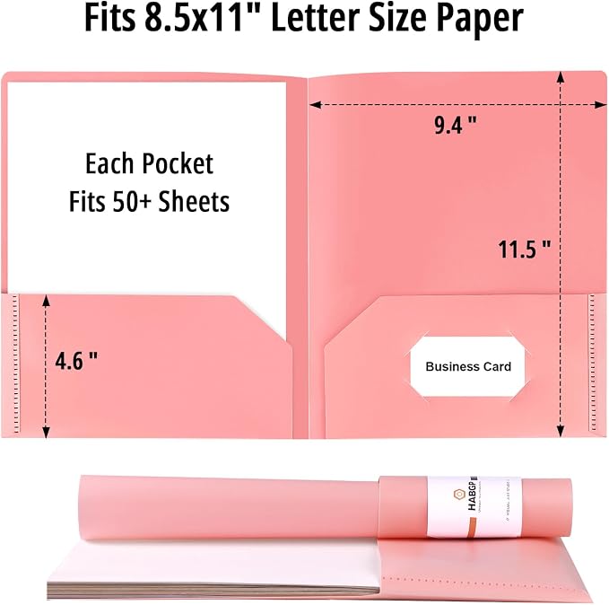 habgp 18 Pack Colored File Folders - Image 2