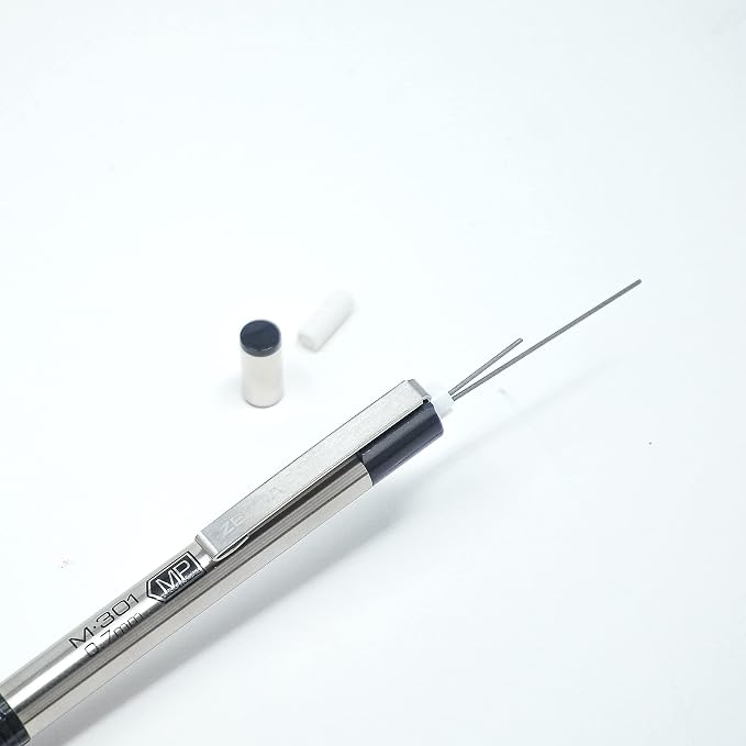 Zebra Pen, M-301 Mechanical Pencil, 0.7mm Point, Stainless Steel Barrel - Image 4