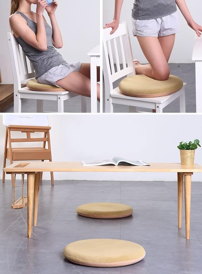 Sigmat Memory Foam Seat Cushion Anti-Slip Soft Round Stool Cushion Chair Pad 13 - Image 7