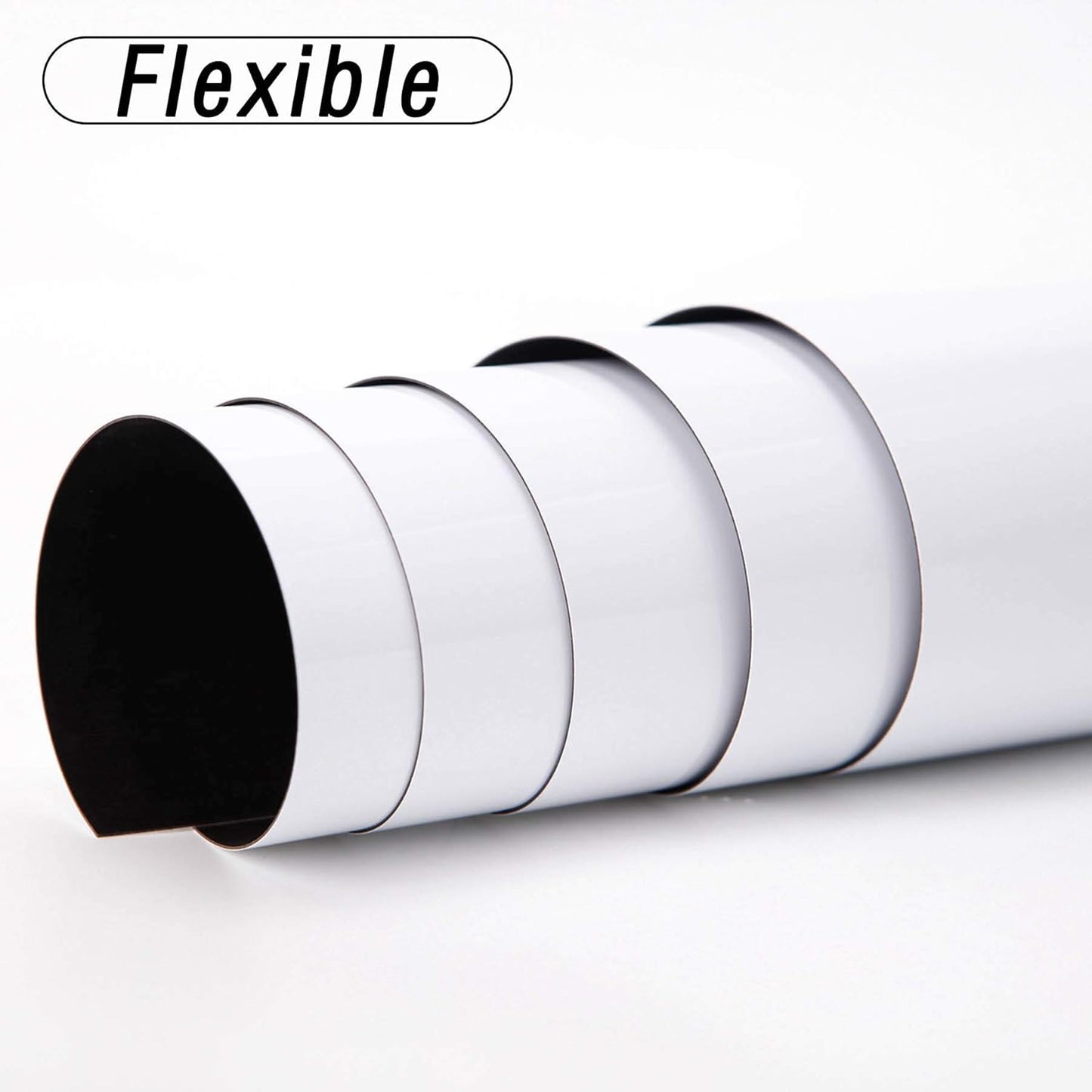 Magnetic Whiteboard Contact Paper for Wall 60 x 36 inches, Magnetic Dry Erase White Board Sticker with Non-Adhesive Backing for Office Home School
