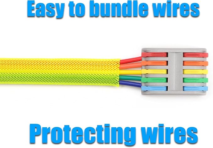 25ft PET Expandable Braided Cable Sleeve 1 inch Pet Braided Cable Sleeve - Image 6