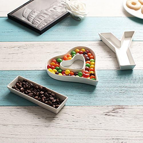 Coffeezone Small Candy Dishes in Porcelain Name Letters - Image 6