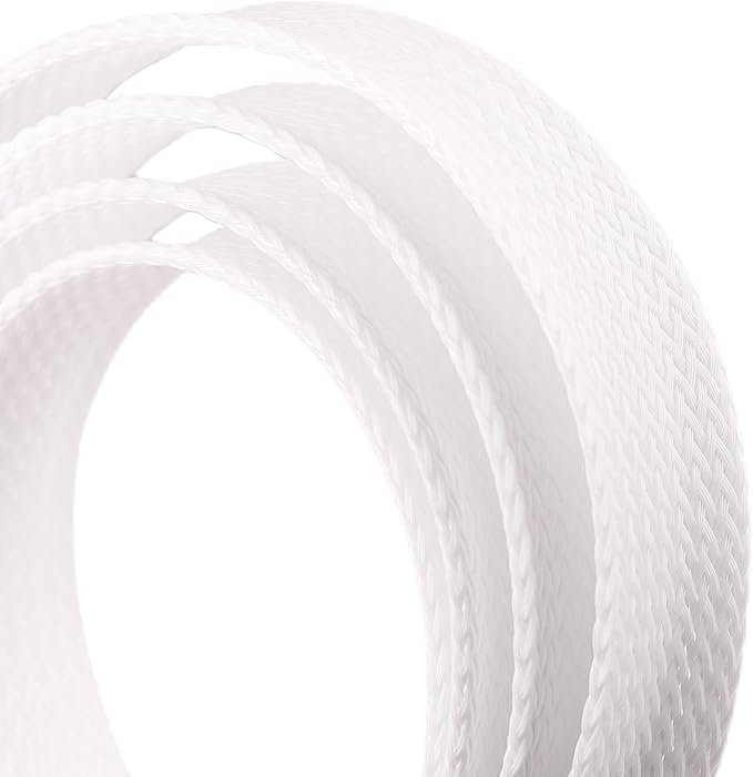 25ft PET Expandable Braided Cable Sleeve 3/8inch Pet Braided Cable Sleeve - Image 2
