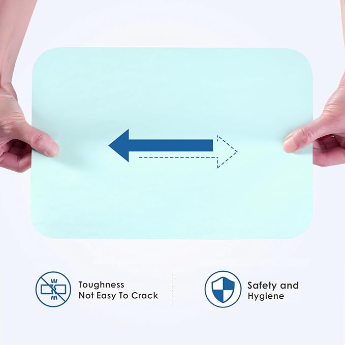 JMU Dental Tray Paper Liners Disposable Medical Tray Covers Liner Blue | - Image 3