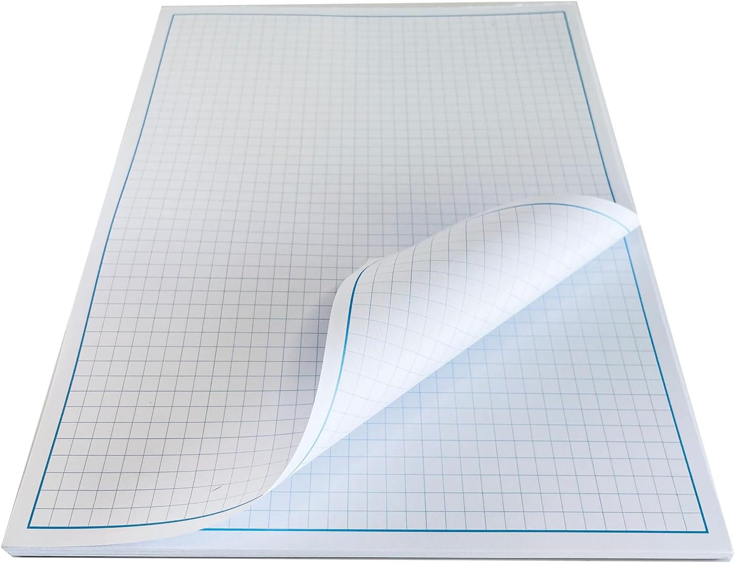 Blueprint and Graph Paper Pad - 50 Sheets Per Pad - 70lb Text - For Drawing, Designing, and More - Perfect Tool for Young Artists, Budding Designers, and Classroom Use (5, 12x18)