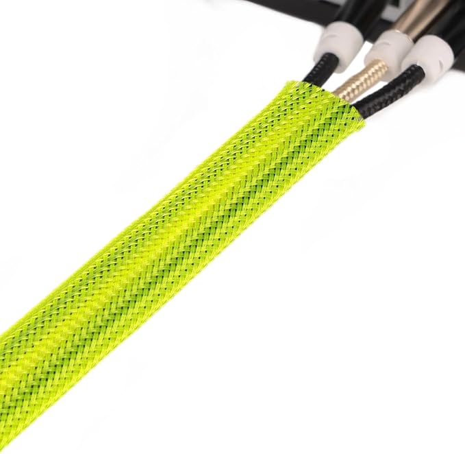 25ft PET Expandable Braided Cable Sleeve 13/16inch Pet Braided Cable Sleeve - Image 8