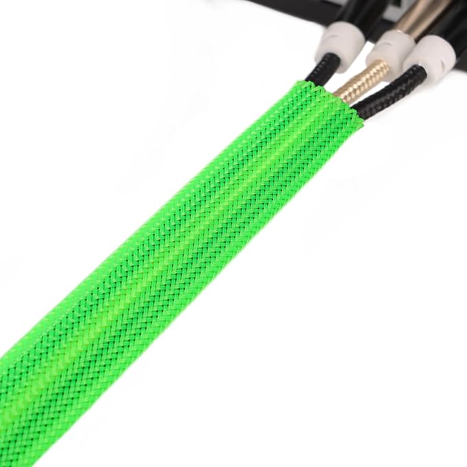 25ft PET Expandable Braided Cable Sleeve 1/6inch Pet Braided Cable Sleeve - Image 8