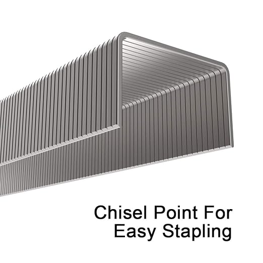 Rayson Heavy Duty Staples, 5/16" Leg Length, 1/2" Width, 2000 Staples - Image 4