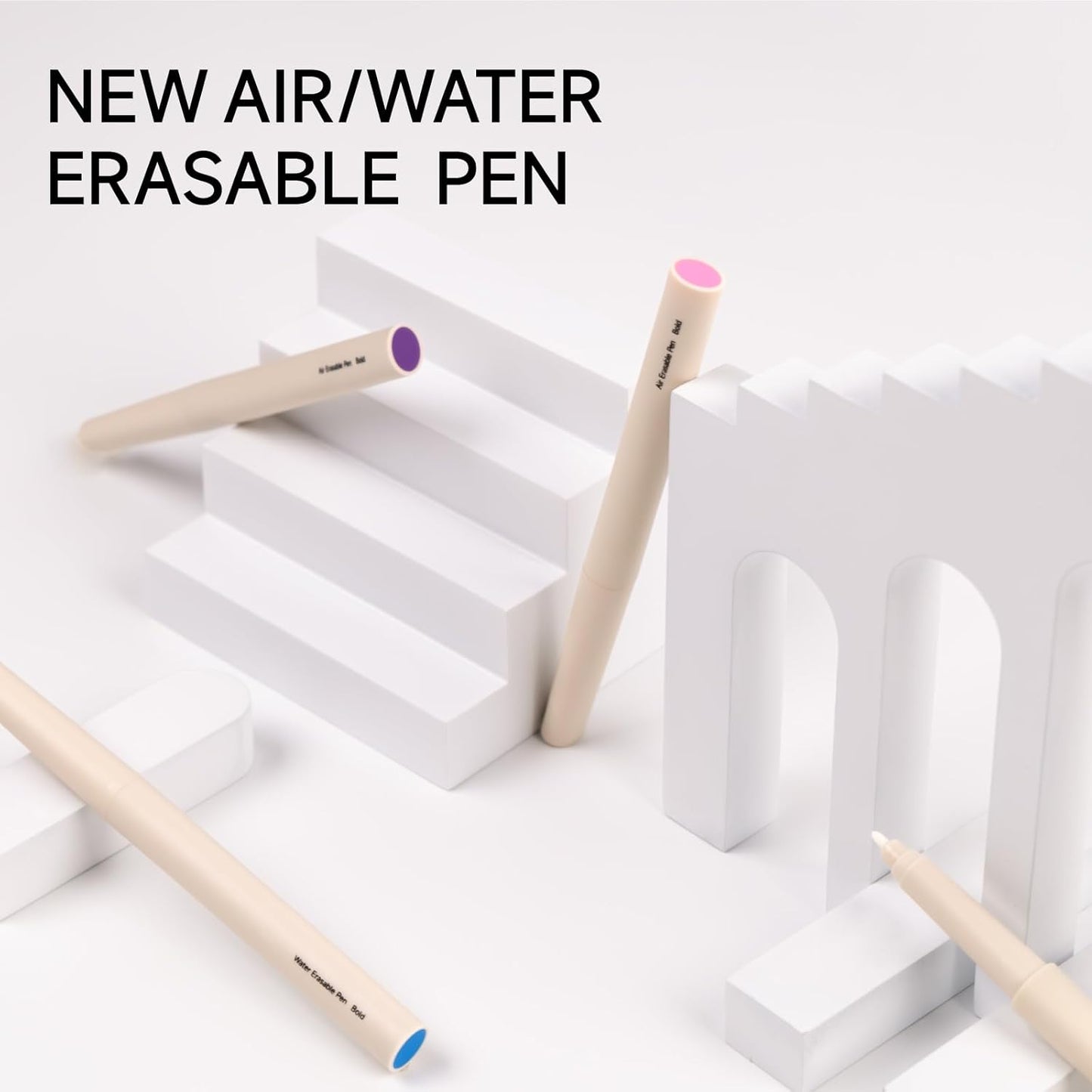 New Pink Air Erasable Marker for Fabric, Disappearing Ink Pen (1-7 Days), Embroidery and Sewing Tool, Air Soluble Marking Pen for Quilting, DIY Crafts