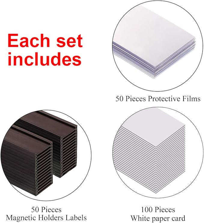 C Channel Magentic Label Holders 0.5x3 Inch - Image 6