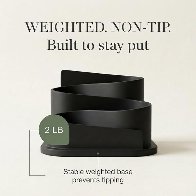 OAKOA Black Desk Organizer - Image 4