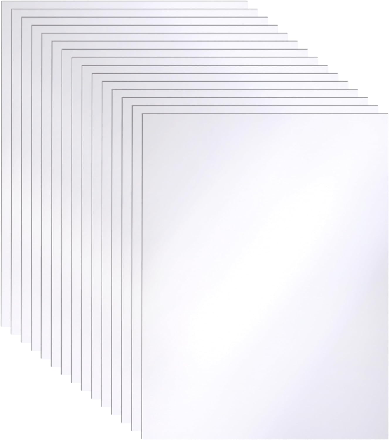 100 Sheets Shimmer White Cardstock 8.5 x 11 Printer Paper, 92lb Heavyweight Certificate Paper Card Stock for DIY Making Cards, Wedding invitations, School Crafting, Business Cards, Menus