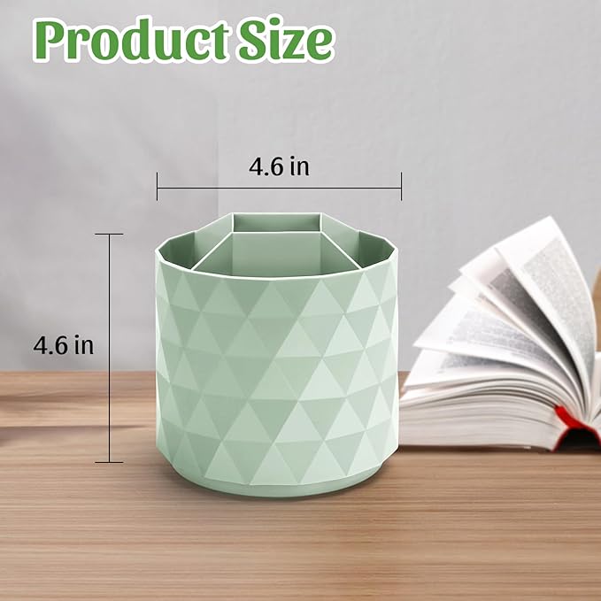 minimaliving Desk Organizer, Sparkling Diamond-like Pen Holder - Image 4