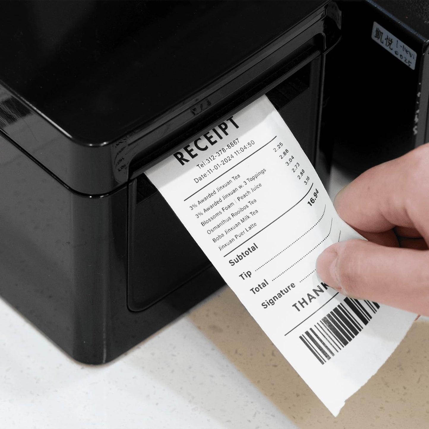 Karat 2 1/4" x 85' - 50 Rolls Thermal Paper Rolls - Phenol Free, BPA Free - Ideal for POS Receipt Printers, Cash Registers, Credit Card Machines, Mobile Printers - GS-TR225085-PF