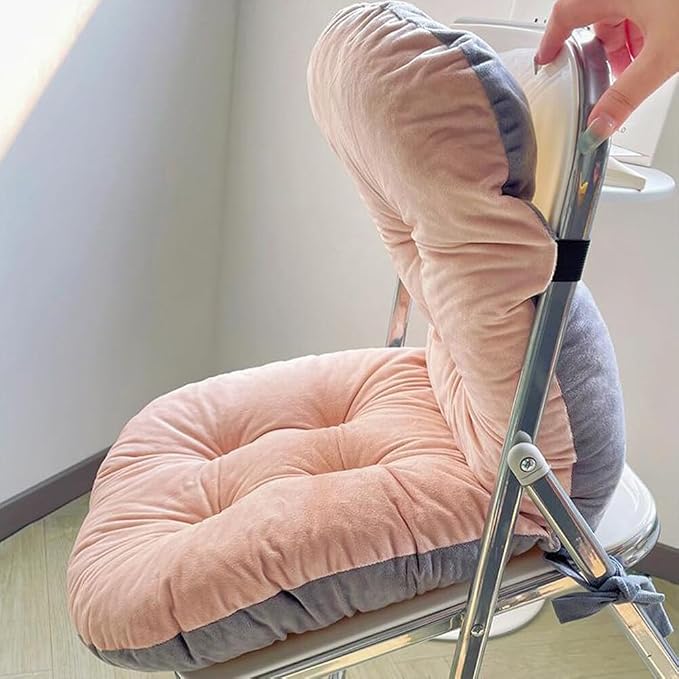 Gray Chair Cushion with Removable Cover - Image 5