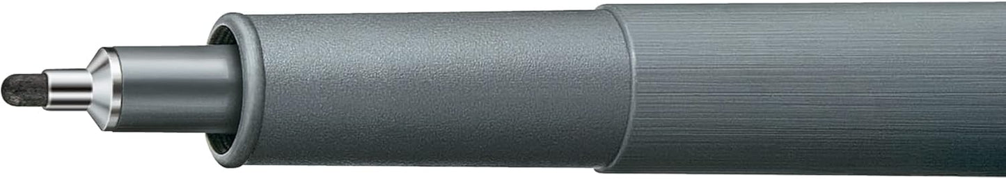 STAEDTLER Pigment Liner, Fineliner Pen for Drawing, Drafting, Journaling, 1.2mm, Black, Box of 5 Pens, 308 12-9M