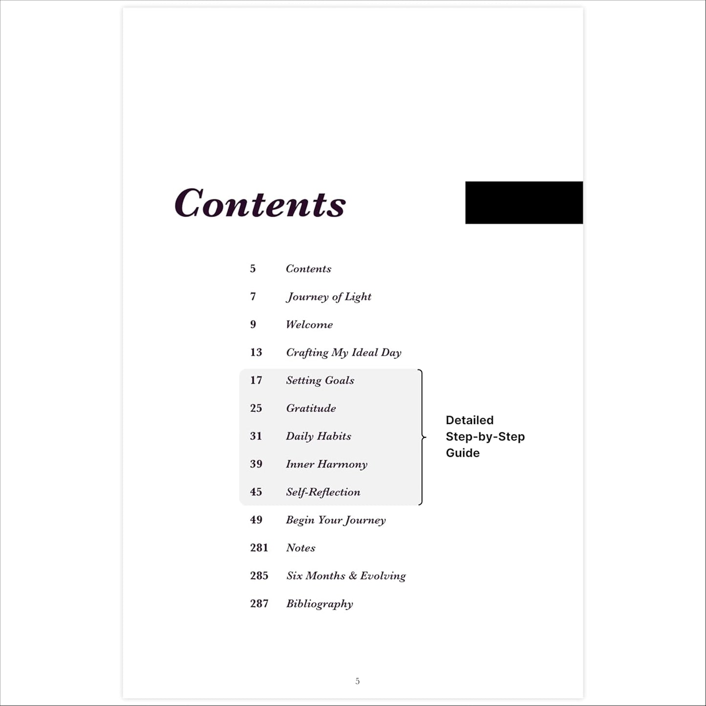 iAmEvolving Personal Growth Journal: Set Goals, Embrace Gratitude, Cultivate Habits, Achieve Inner Peace - Undated, A5, 288 Pages, Hardcover, Columbia Blue