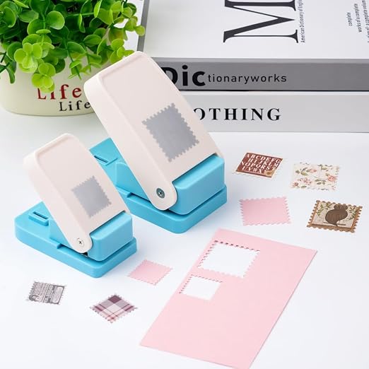 BAOFALI 3Pcs /Set Stamp Puncher Stamp Punch 1x0.8 &1 &1.25x1.5inch Postage - Image 9