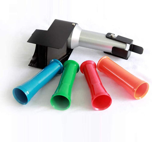 Ribao Coin Tube Connector, 4 Coin Tubes and Coin Bags Set for Coin Counter and Coin Sorting Machines CS10S/CS-2000/HCS-3300/HCS-3500AH