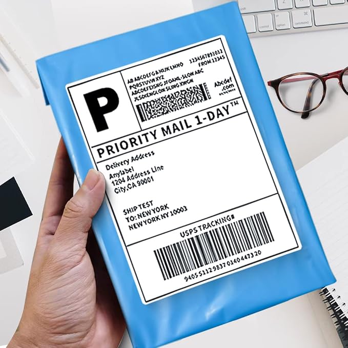 POLYSELLS 1000 pcs 6x9 Inches Blue Poly Mailers Shipping Envelopes, Strong - Image 6