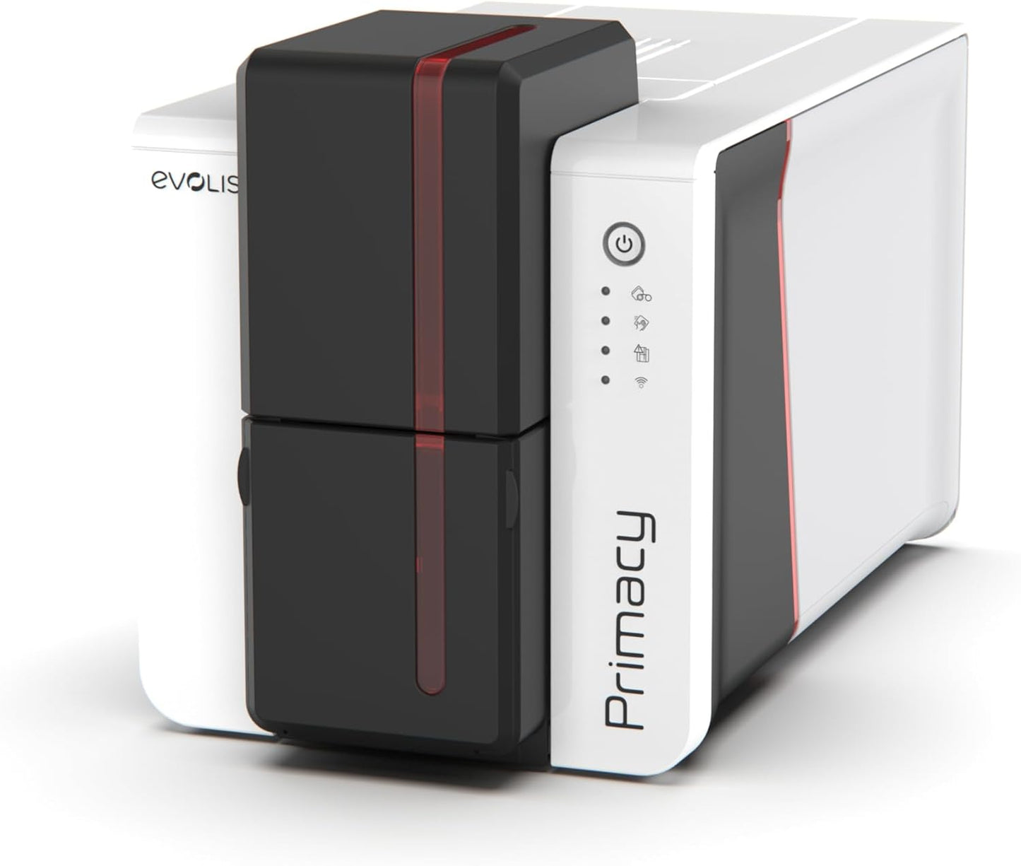 Evolis Primacy 2 Dual-Sided ID Card Printer & Supplies Bundle Badge Machine (PM2-0025-A).