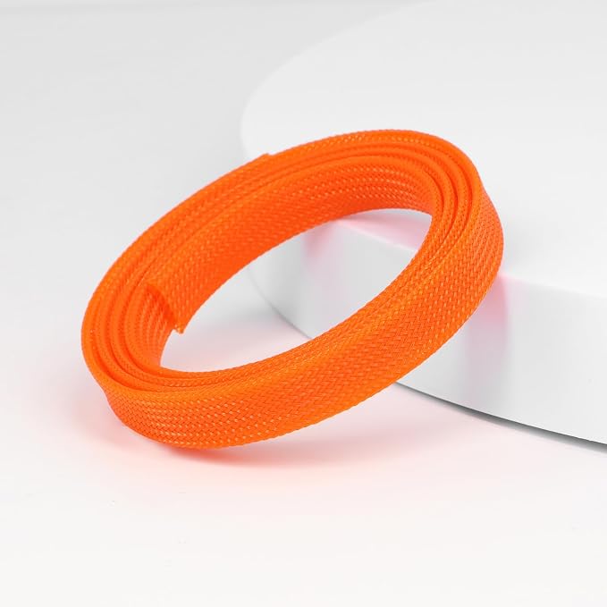 25ft PET Expandable Braided Cable Sleeve 1 inch Pet Braided Cable Sleeve - Image 3