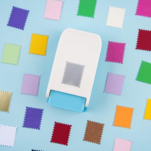 Stamp Punch, Stamp Cutter, 1x0.8inch Rectangle Postage Stamps Paper Punches - Image 3