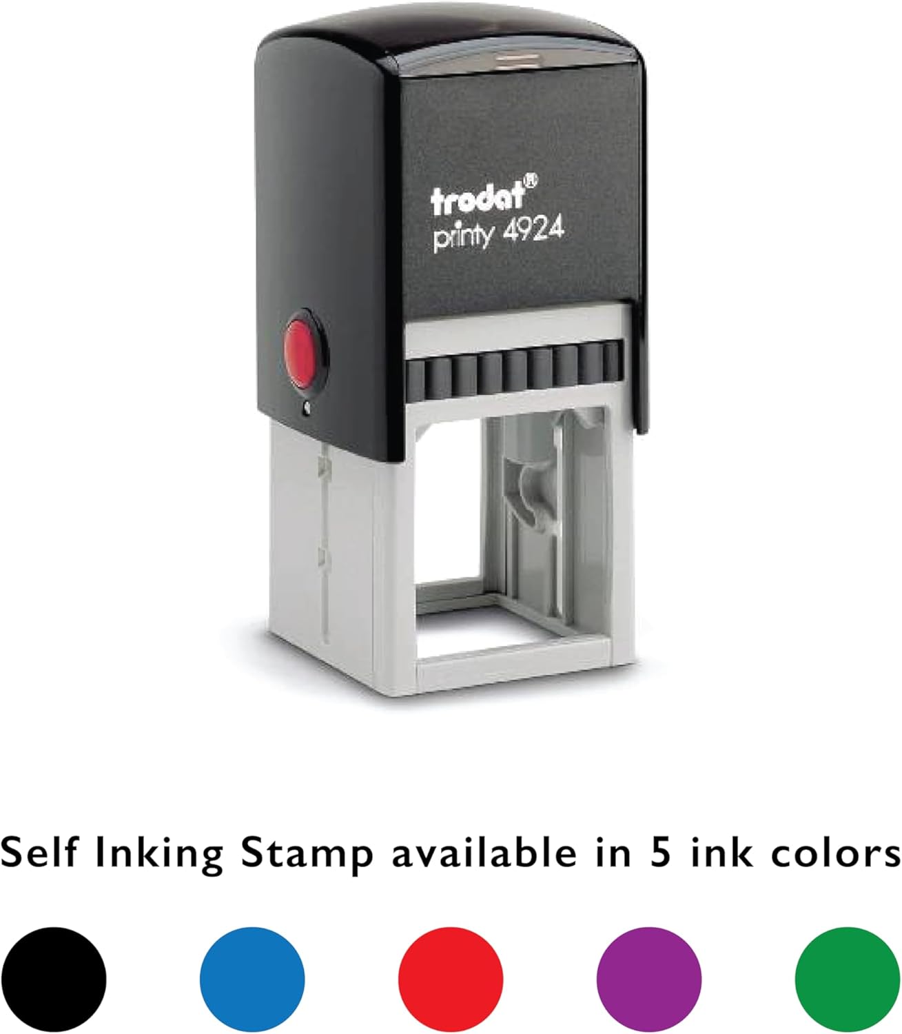 Personalized Book Embosser or Stamp Custom Round Library Embosser Teacher Library Book Stamp, Ex Libris Stamp, Gift for Book Lover | Wooden or Self Inking Stamp or Embosser (Wreath)