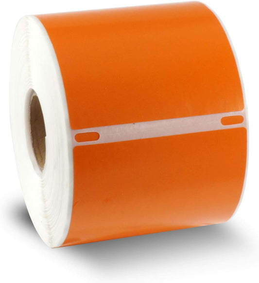 BETCKEY - Compatible DYMO 30256 (2-5/16" x 4") Replacement Shipping Labels - Compatible with Rollo, DYMO Labelwriter 450, 4XL & Zebra Desktop Printers[300 Labels, Orage]