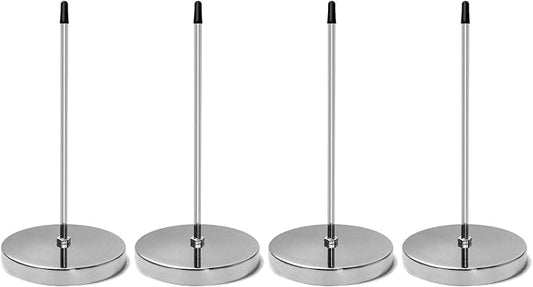 QWORK 4 Pcs Desk Receipt Holder, Spike Stick Receipts Check Bill Fork by QWORK