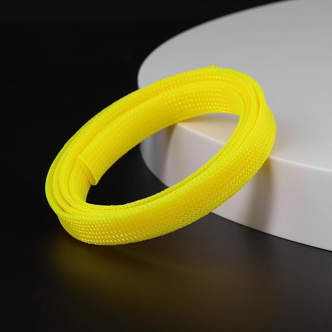 25ft PET Expandable Braided Cable Sleeve 1/6inch Pet Braided Cable Sleeve - Image 3