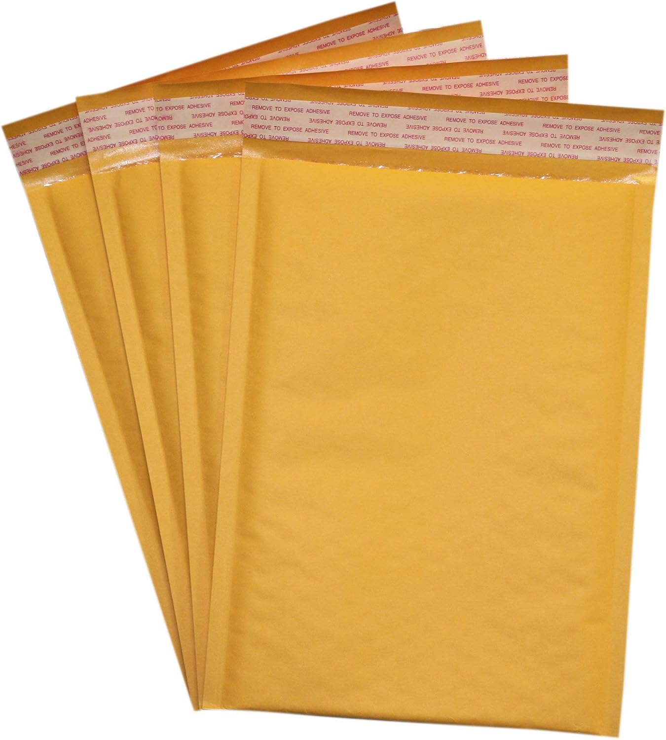 Secure Seal #00 5x10 Kraft Bubble Mailers Padded Shipping Envelopes (Pack of 250)