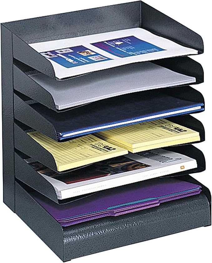 Safco Desk Organizer, 6 Shelves, Office and Classroom Mailbox, Mail Sorter by SafcoProducts
